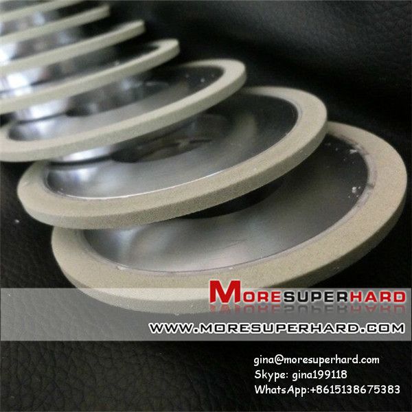 3A1  ceramic/vitrified bond diamond grinding wheel for processing cermet