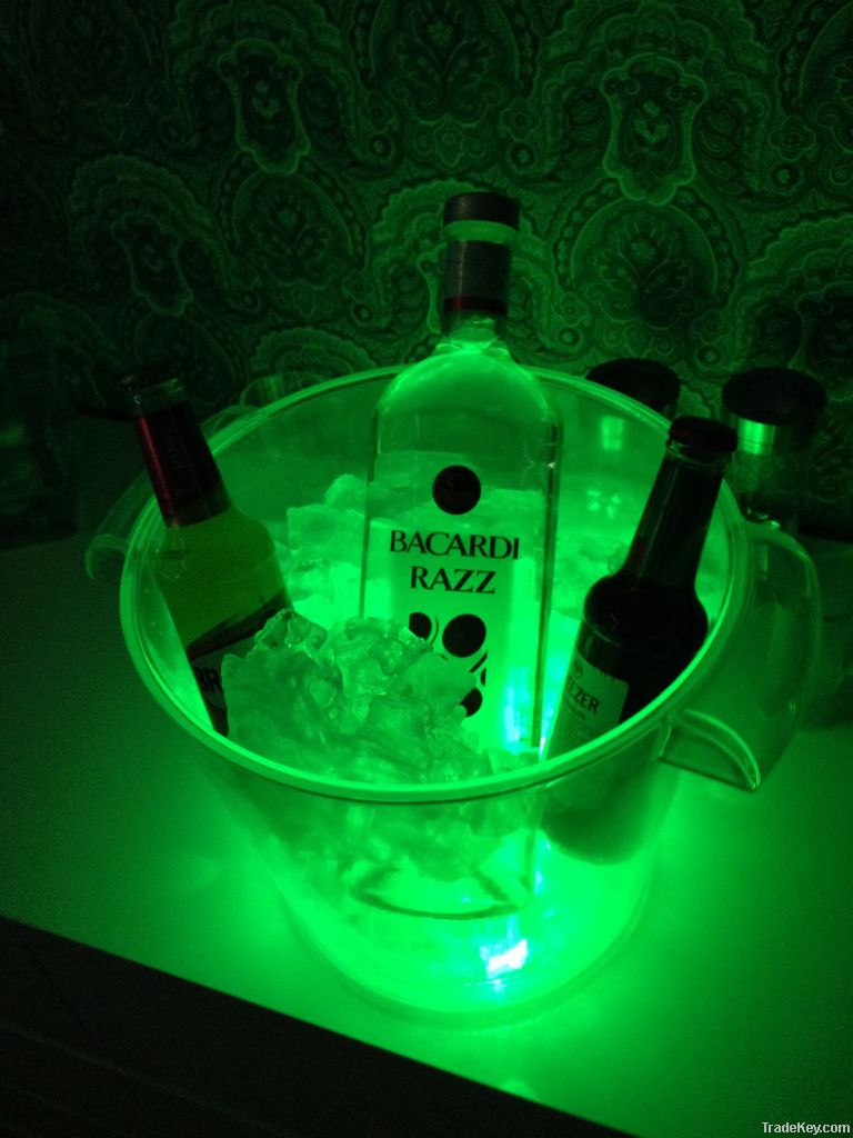 LED ice bucket