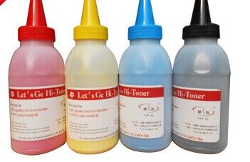 4bottle/lot compatible for Samsung CLP 300 310 315 320 325 chemical color toner powder, K/C/M/Y 