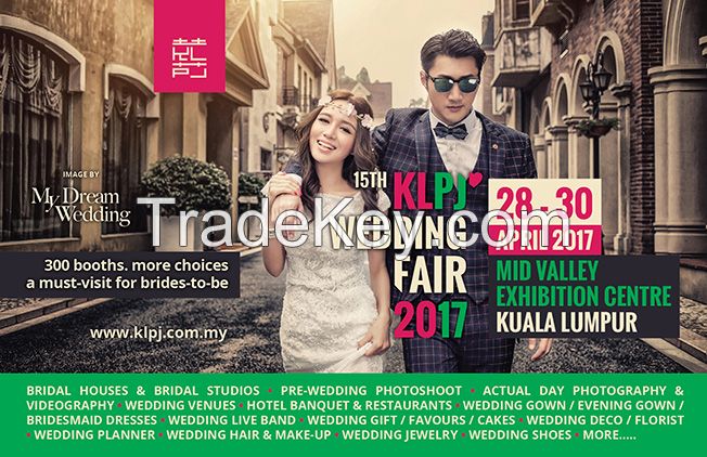 15th KLPJ Wedding Fair 2017 (APRIL 2017) Mid Valley Exhibition Centre