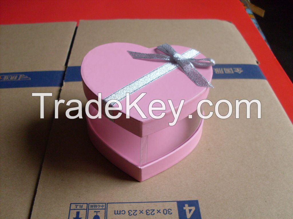 heart-shaped gift box