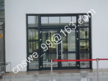 aluminum - wood door