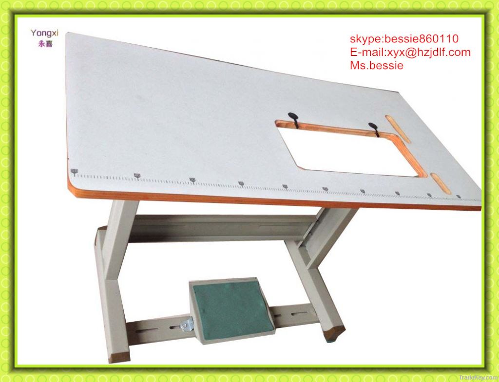 industrial overlock sewing table stand