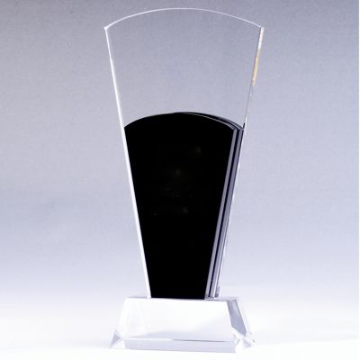 k9 crystal award custom made crystal trophy