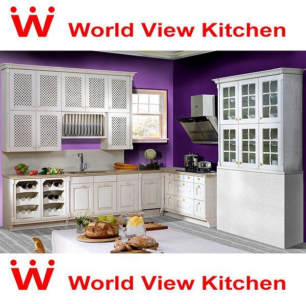 China solid wood classic hemlock kitchen furniture