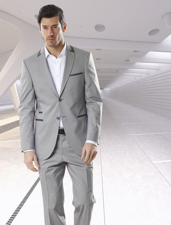 %100 Wool Fomal Suit - Leonardo Moda