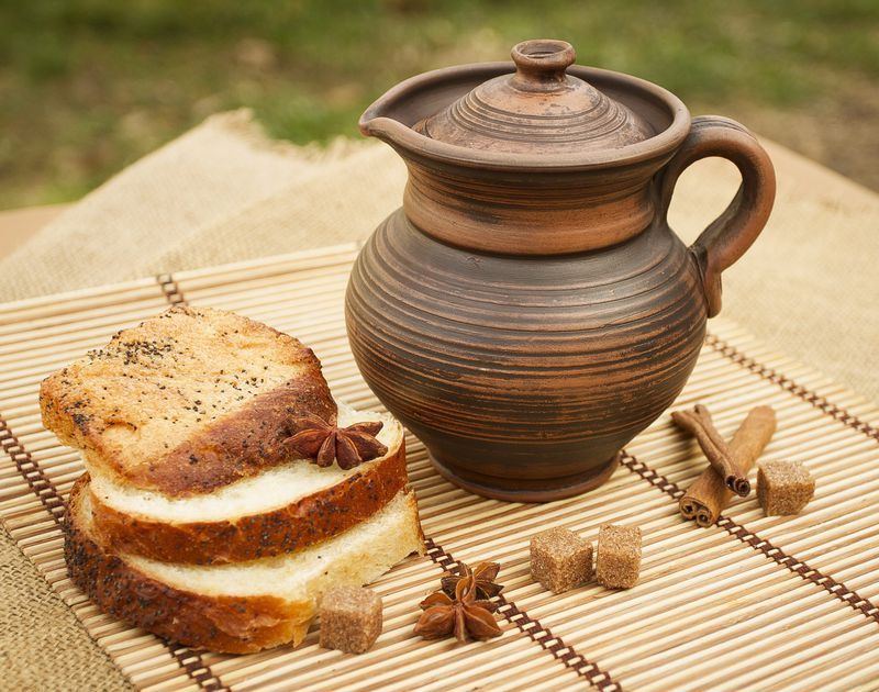 Rural clay jug