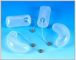 Silicone skin tissue expander