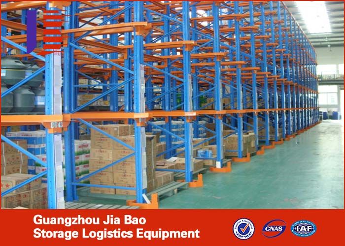 customized steel drive in racking system