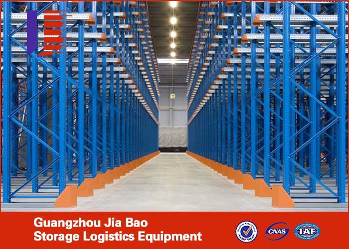 customized steel drive in racking system