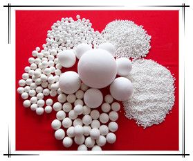 Inert alumina ceramic ball