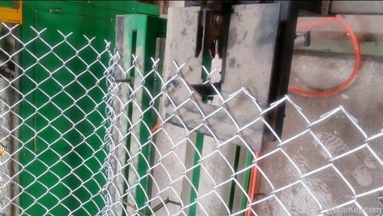 fully-automatic chain link fence machine