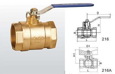 Amico Brass Ball Valve