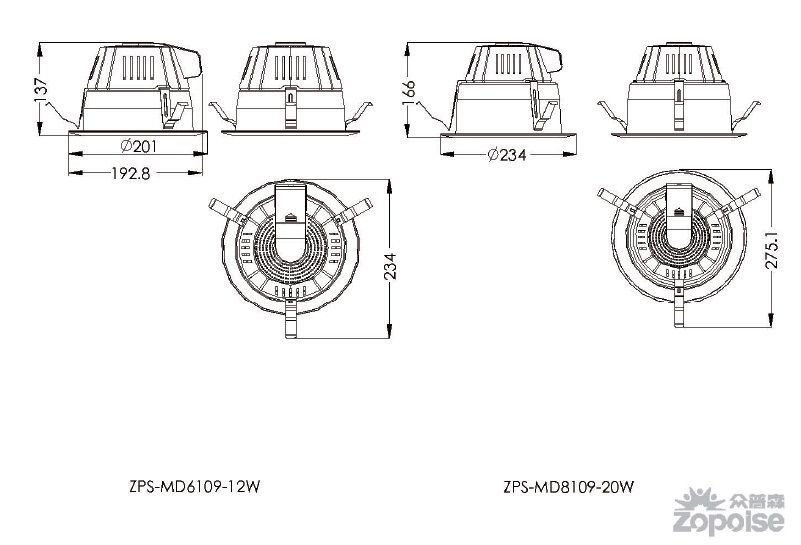 LED Down Light