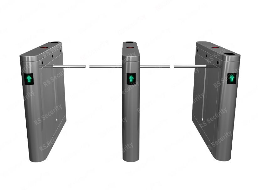 Heigh Security Anti-pinic Drop Arm Gate Turnstile