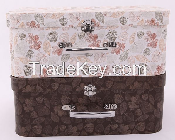 chipboard suitcase box,paperboard pringting box,accept customized