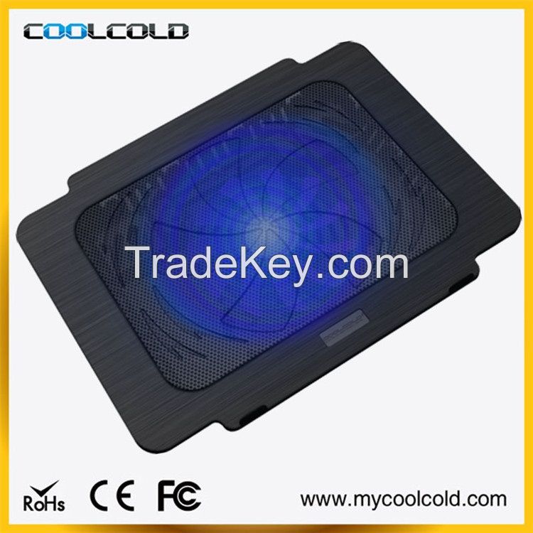 laptop cooling pad with single big fan 