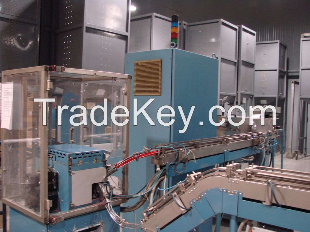 SACMI compression molding line for cap 28 mm PCO 1810