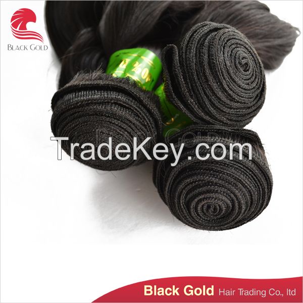 Hot sale Brazilian hair loose wave, Top grade virgin hair extensions