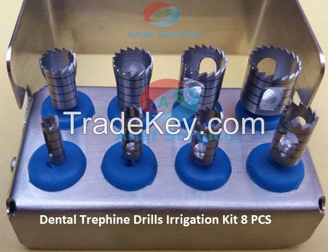 Dental Trephine Drills Irrigation kit Implant set