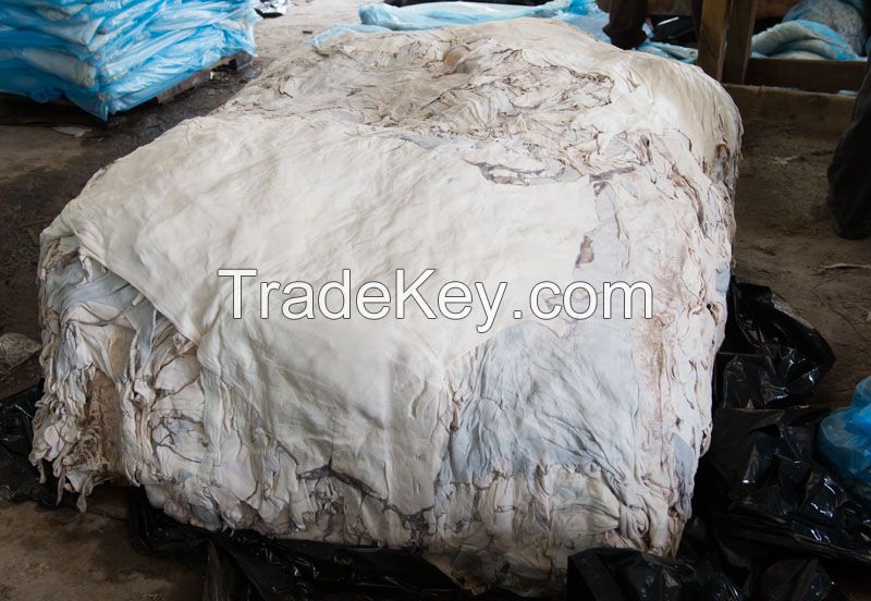 Pickled Yemeni goat skin leather