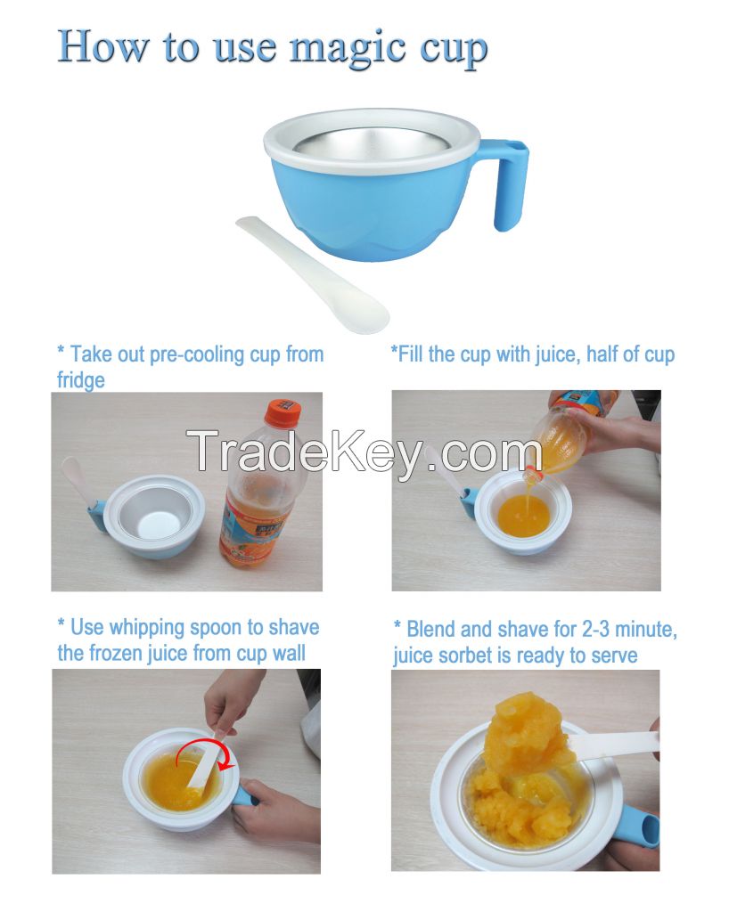 QUICK READY ICE CREAM CUP