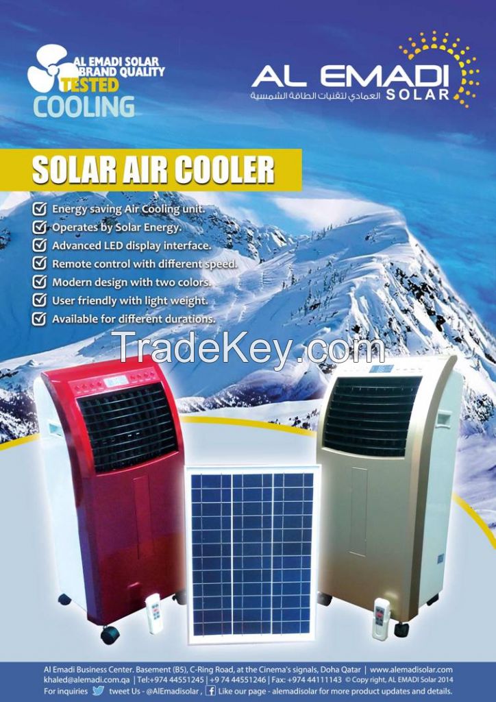 Solar Air Cooler Fan