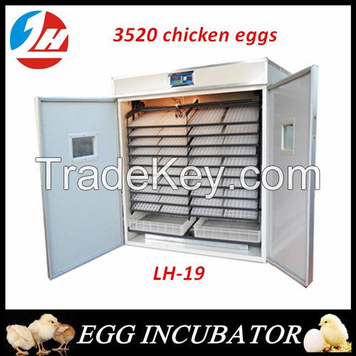 Full Automatic 3520eggs incubator for sale.