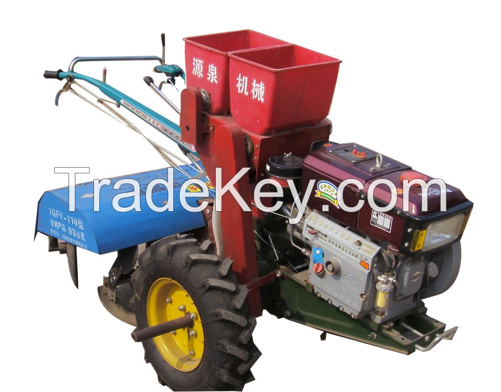 rotary tillage ridging fertilizer applicator