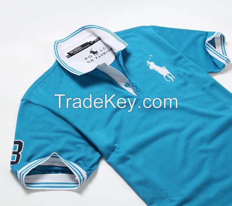 2015 Big horse brand Polo men POLO shirts sportswear men shirts