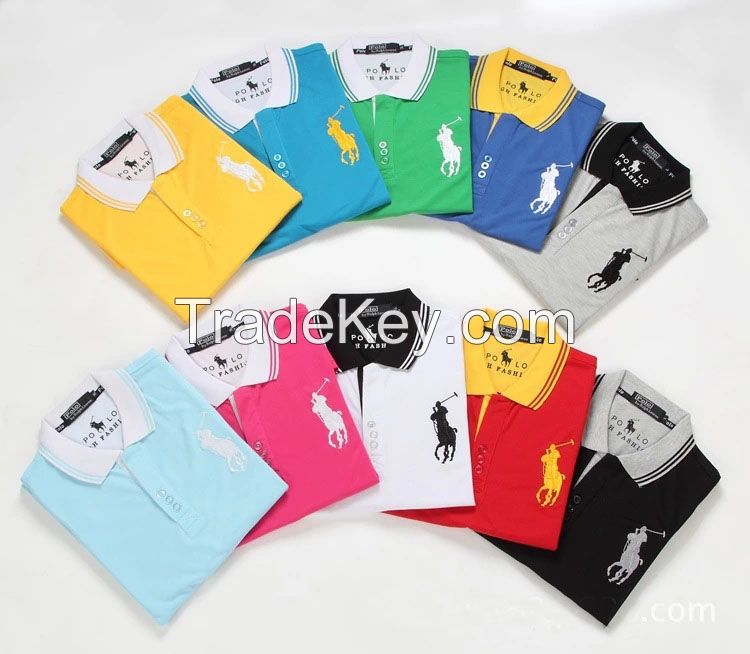 2015 Big horse brand Polo men POLO shirts sportswear men shirts