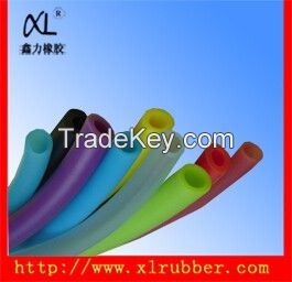 colored rubber silicone tube