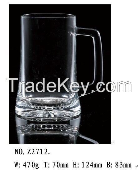 glass beer mug