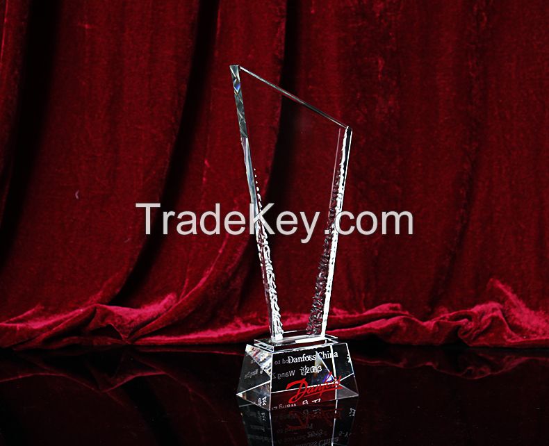 crystal trophy