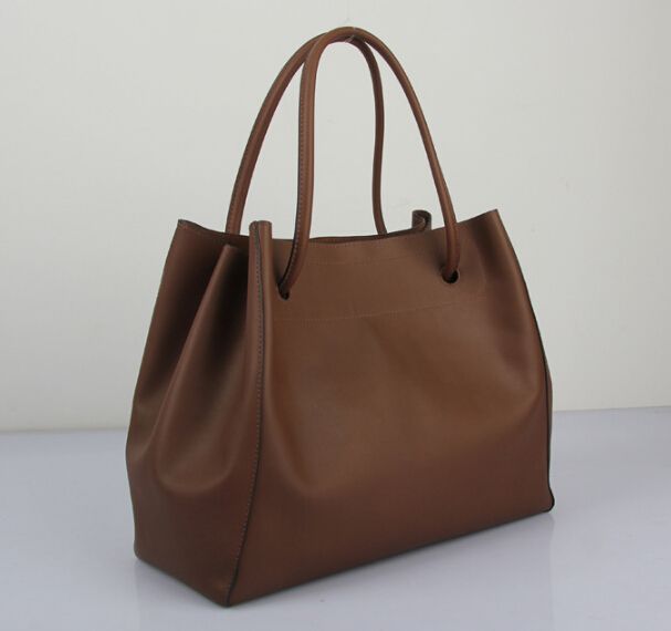 Retro genuine Leather shoulder handbags