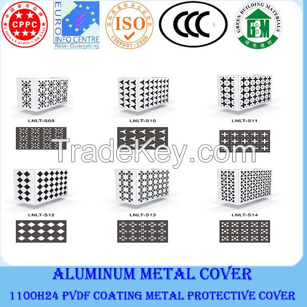 Waterproof air conditioner cover/aluminum air conditoner protect cover