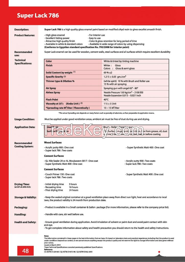 Alkyd Base - Super Lack 786