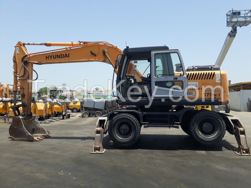 Hyundai Wheel Excavator R170w-7