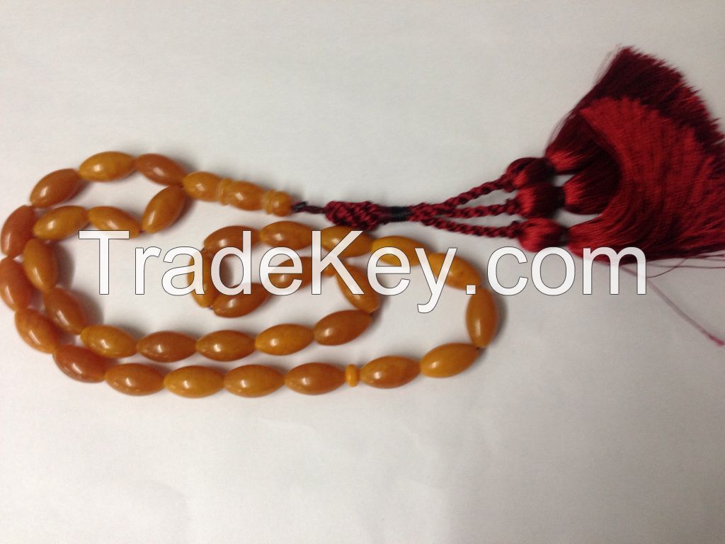 Amber beads tasbih rosary masbaha