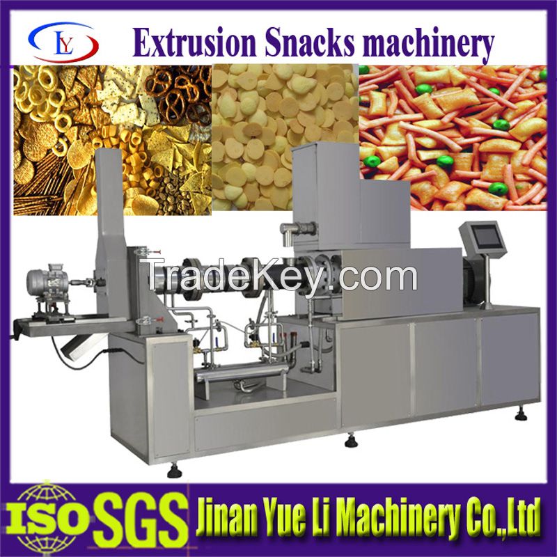 Crispy Cheese Flavored Puffed Snack Food Processing Machines