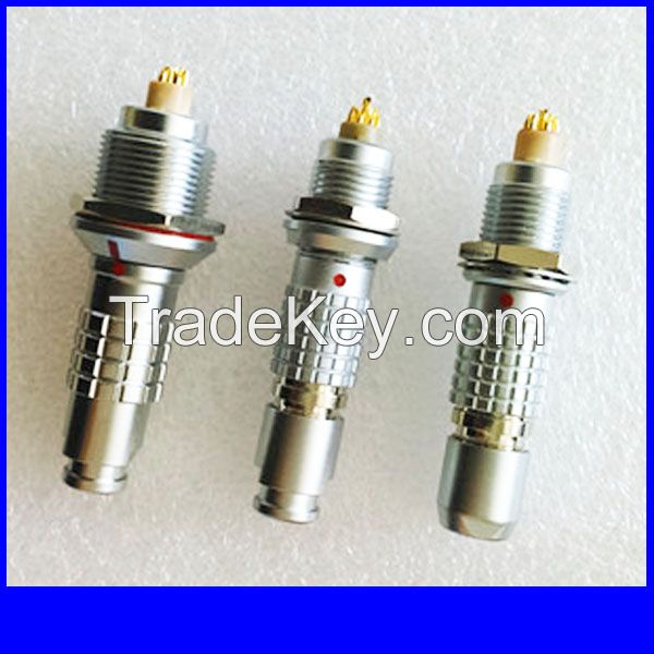 lemo k series waterproof connector with 2-32 pin 