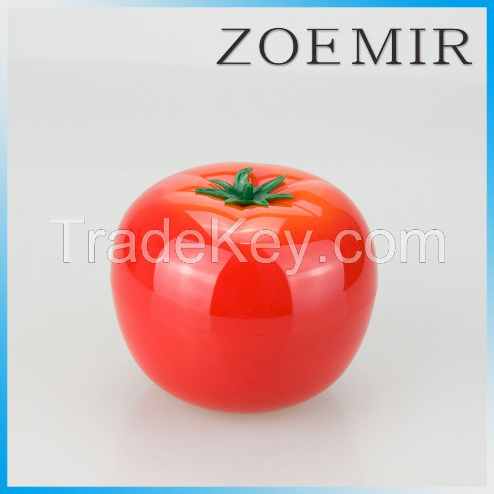 2016 new style tomato shape  cosmetics cream empty jar  face care container