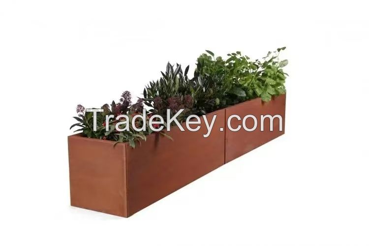 steel planter