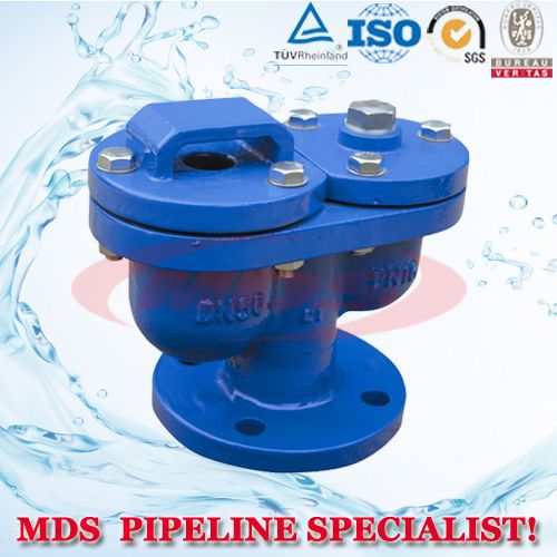 air valve,air release valve,ductile iron double orifice air valve