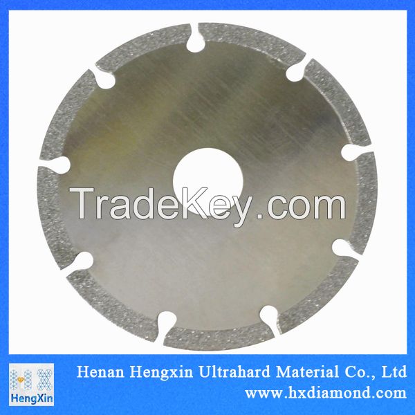 electroplated diamond saw blade