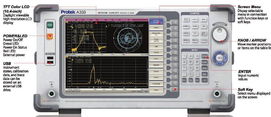 Protek A333 Network Analyzer