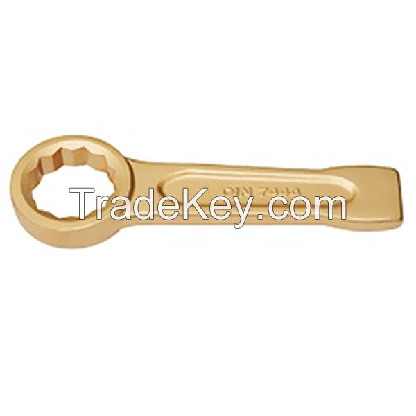 Non sparking British striking single head box offset wrench safety toolsTKNo.161