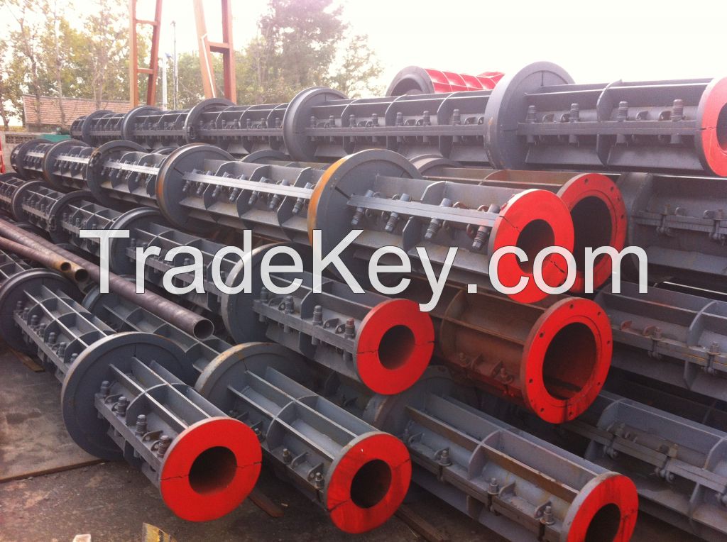 high efficiency prestressed concrete pole machine