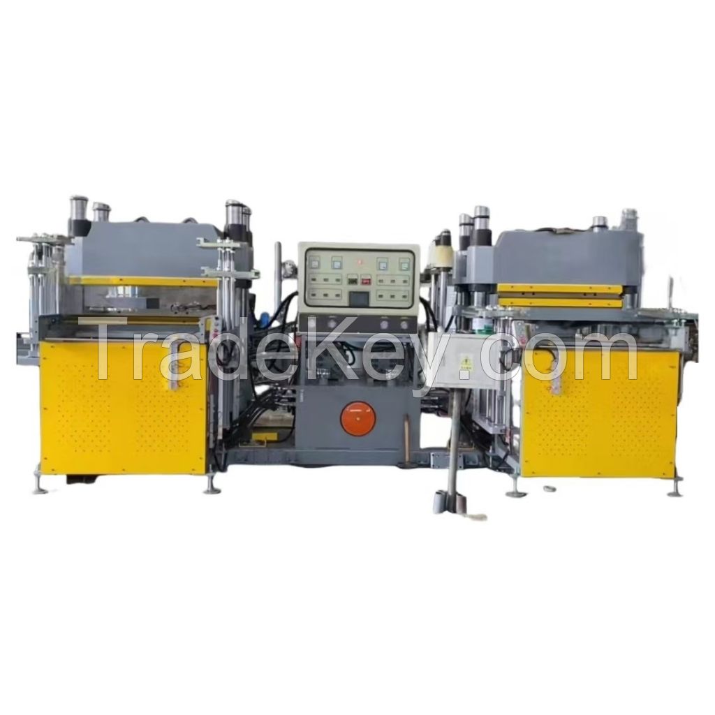 High Quality Rubber Automatic Vacuum Flat Vulcanizing Machine 200T 300T 400T Rubber Vulcanizing Machine Rubber Sheet Flat Vulcanizing Press Machine