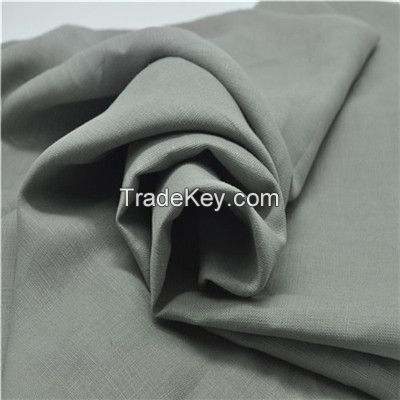 pure linen dyed fabric for garment